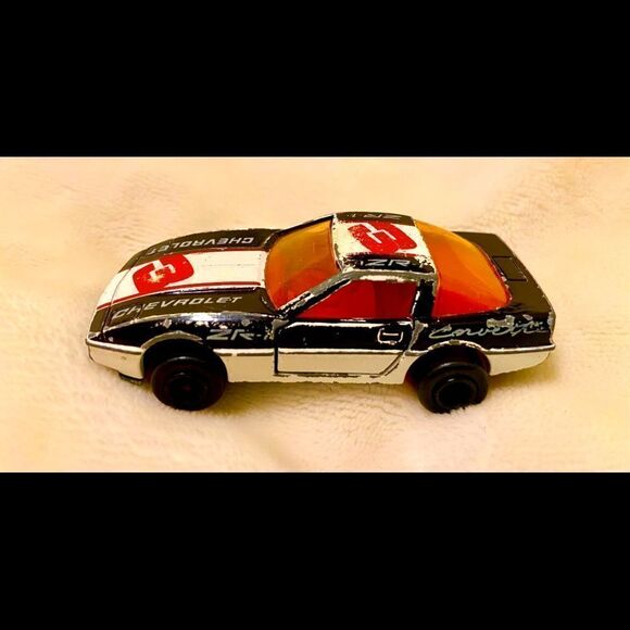 Majorette #215 268 Corvette ZR1 Black & White #3 - Picture 1 of 9